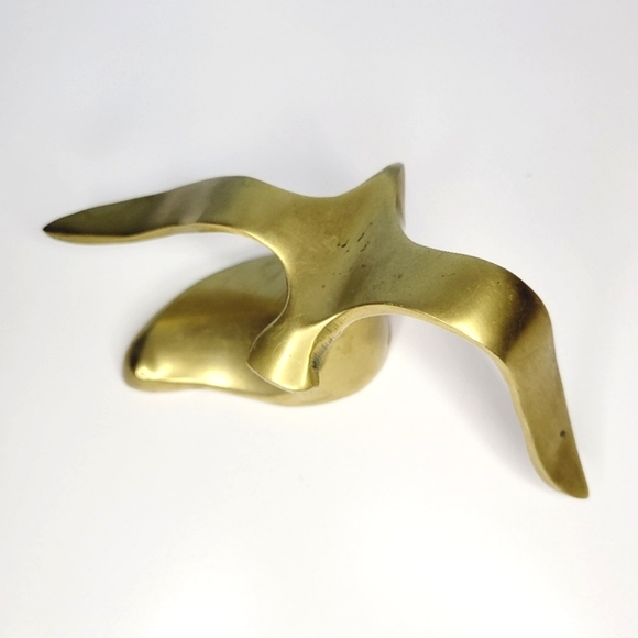 Solid Brass 7" Seagull Vintage Made in Tiawan - Picture 5 of 10